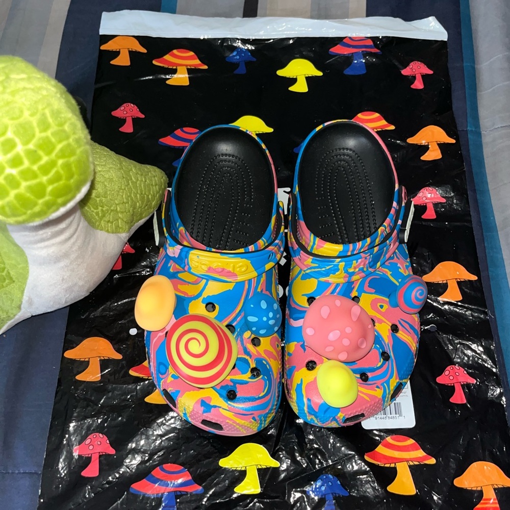 🍄Diplo x Crocs- Glow in the Dark😵‍💫
